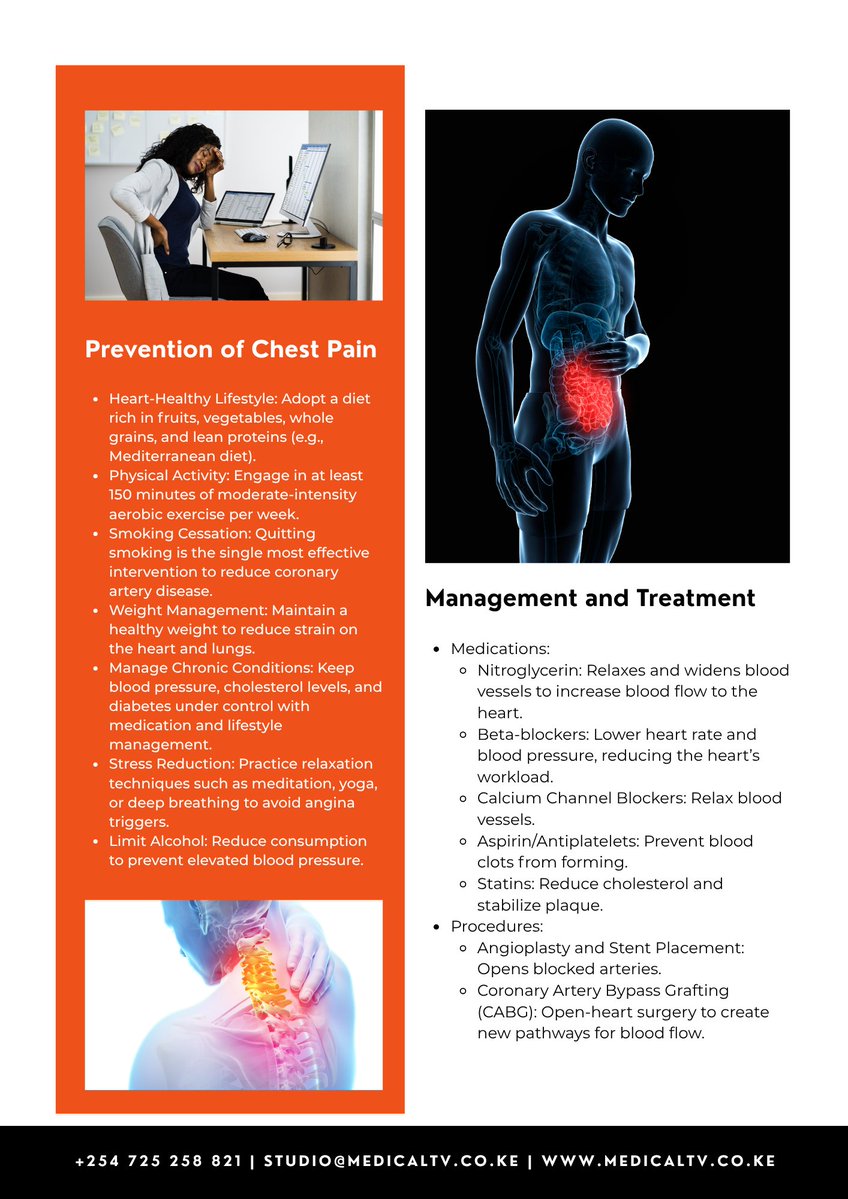 DocsExplainFM's tweet photo. 1️⃣ Jaw, neck, or back pain 🦷
2️⃣ Unexplained extreme fatigue 🥱
3️⃣ Sudden dizziness or cold sweats 😓
4️⃣ Shortness of breath while resting 🫁
5️⃣ Unusual nausea/indigestion 🤢
Listen to your body!
#HeartAttack #HealthTips #EmergencyCare #FirstAid #StrokeAwareness https://t.co/U2y8kSY2CS