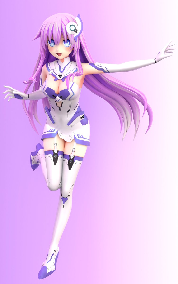 PlutieWifey's tweet photo. Super Smash Bros Ultimate style (My take on Purple Sister)

Inspired by @BraveDragonWolf 

#ネプテューヌ #Neptunia https://t.co/xgZJjIVHPi