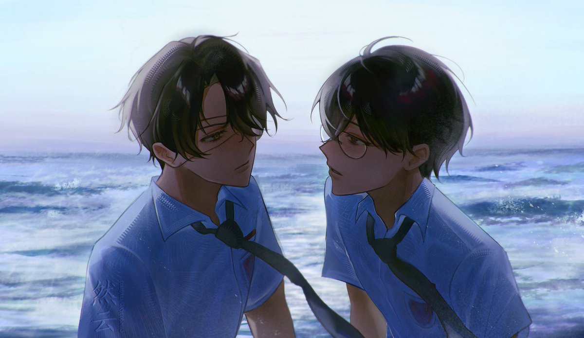 xyratsu13's tweet photo. i keep yearning for high school au ok so I made one https://t.co/ISfi6yFcWL