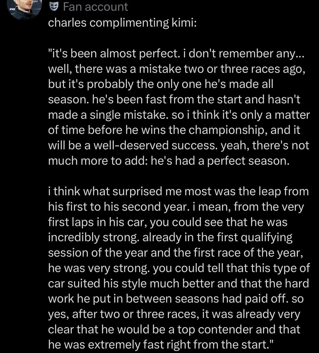 antnorver's tweet photo. Omg Lewis Hamilton,  Lando Norris &amp; Charles Leclerc the drivers you are 🥹🤛

Wow so thoughtful and thorough when giving Andrea Kimi Antonelli her flowers 🌹 ♥️ https://t.co/Lk3p0CLHvD