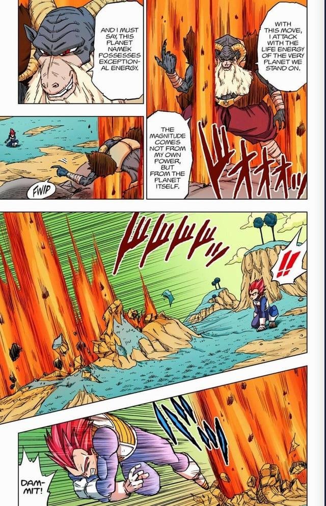 OnePunchManDP's tweet photo. @DerceinLycaon he using ssjb here and maximum guard ki barrier to protect himself from not getting into magma..we already saw it in moro arc 👀
larping as always https://t.co/XcwixXgp9t