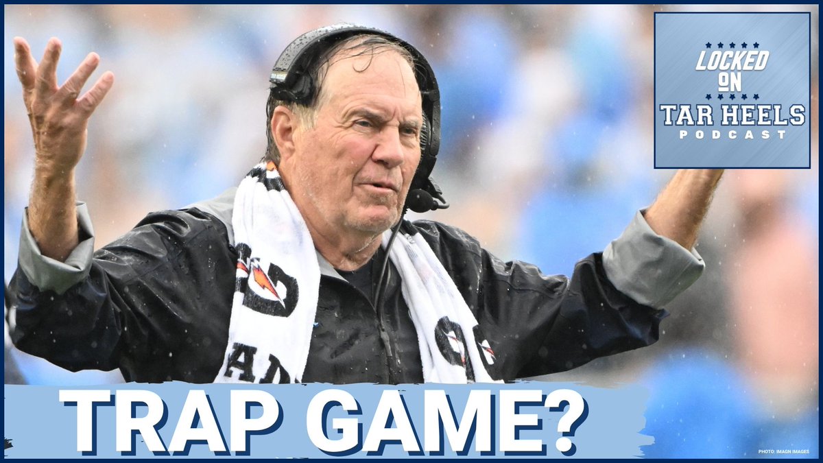 LockedOnHeels's tweet photo. On today's show with @isaacschade &amp; @HTBAnthony:

🏈Is Carolina football finally turning the corner? 
🏈TRENCHES will win the day
🏈1 thing UNC CAN'T DO: Turnovers

LINKS:
🎙️:https://t.co/TSvThaoG4s
📺:https://t.co/TZFRarJV6h

#GDTBATH #LockedOn

📸Bob Donnan - Imagn Images https://t.co/KT184nezyl