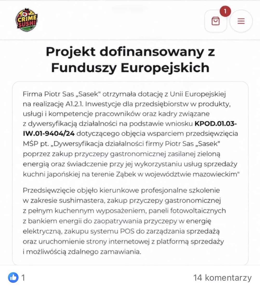Marta_Kiermasz's tweet photo. Czegoś tak obrzydliwego jeszcze nie widziałam. Knajpa sushi z Ząbek postanowiła wypromować się na seryjnych mordercach. Nazwała na ich cześć swoje zestawy sushi. Mamy Dahmera, Rozpruwacza, Tuchlina czy Trynkiewicza. I jeszcze chwalą się unijnym dofinansowaniem. https://t.co/U5wROBoT6j