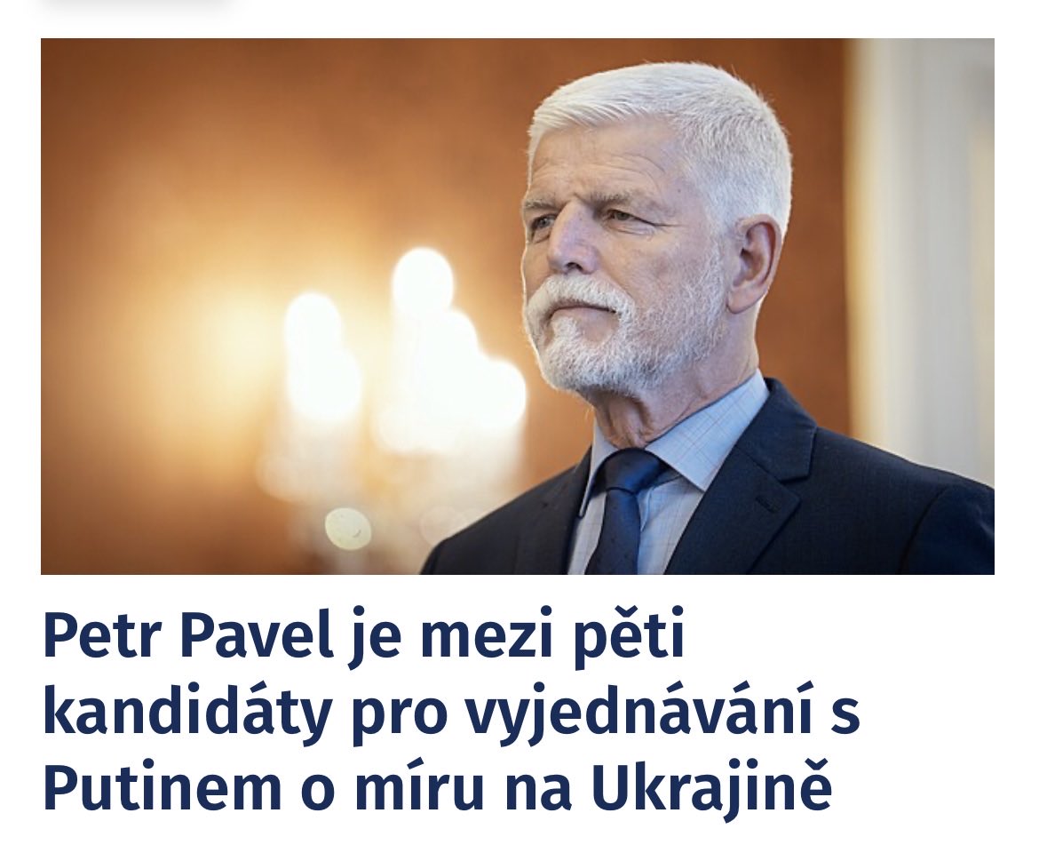 dingousek's tweet photo. Skandál. Cože, predent? Ještě ke všemu voják? Chciválek? Ale zahraniční politiku dělá přece Premiér. Andrej Babiš přece měl být tím, kdo bude vyjednávat. Je to diplomat, ne voják. Pravý chcimír na slovo vzatý. Napsal to tenkrát na plakát. Řídil by mír jako firmu! A navíc se ho minulý čtvrtek Zelensky dotknul. Zelensky ho drze vyrušil, když zrovna čerpal energii. A co ministr zahraničí? Nebyl by vhodným kandidátem? Vždyť ten je zase odvážný a zvyklý jednat s lidmi s falešnou identitou a v kukle, v místnosti plné nástražných výbušných zařízení. Připravte si kýbl na slzy vládních dezolátů.💦🪣