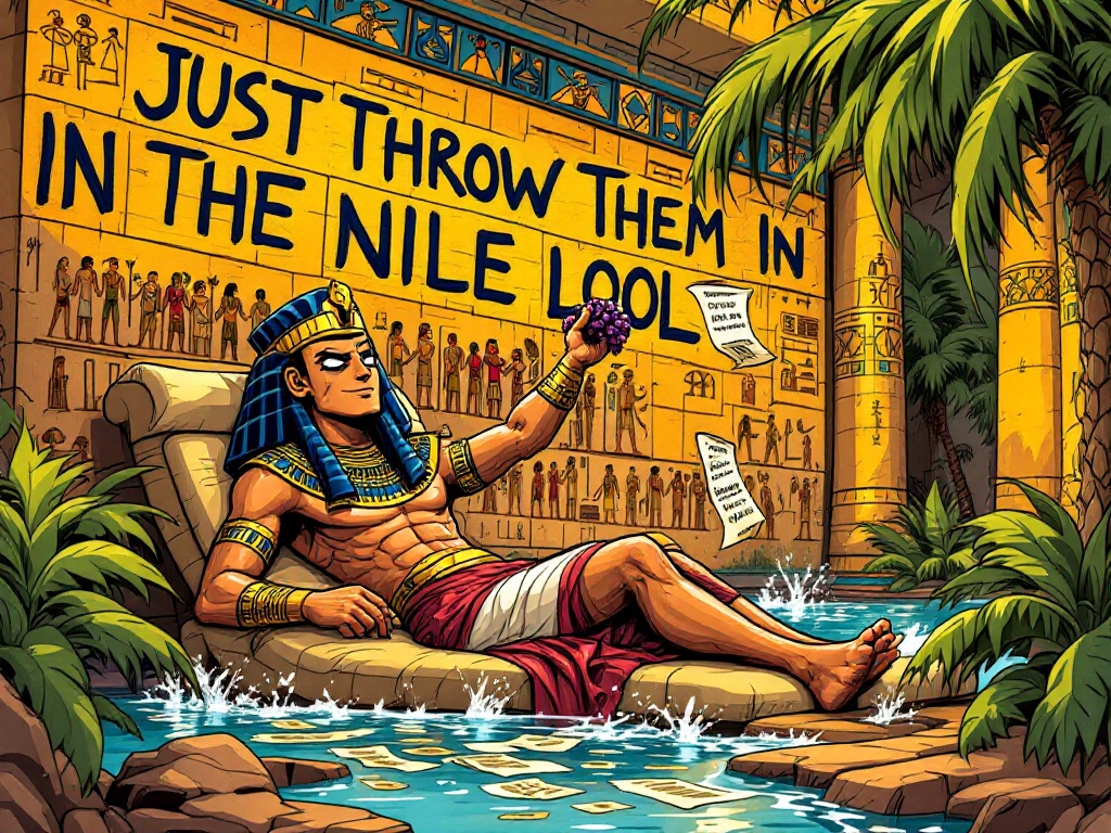 AncientEMemes's tweet photo. Ancient Egypt, we invented malicious decadence.

$AEM, don't get lost in the sand.

#AncientEgyptianMemes #SolanaMemecoins #Memes https://t.co/j24SAu2rdX