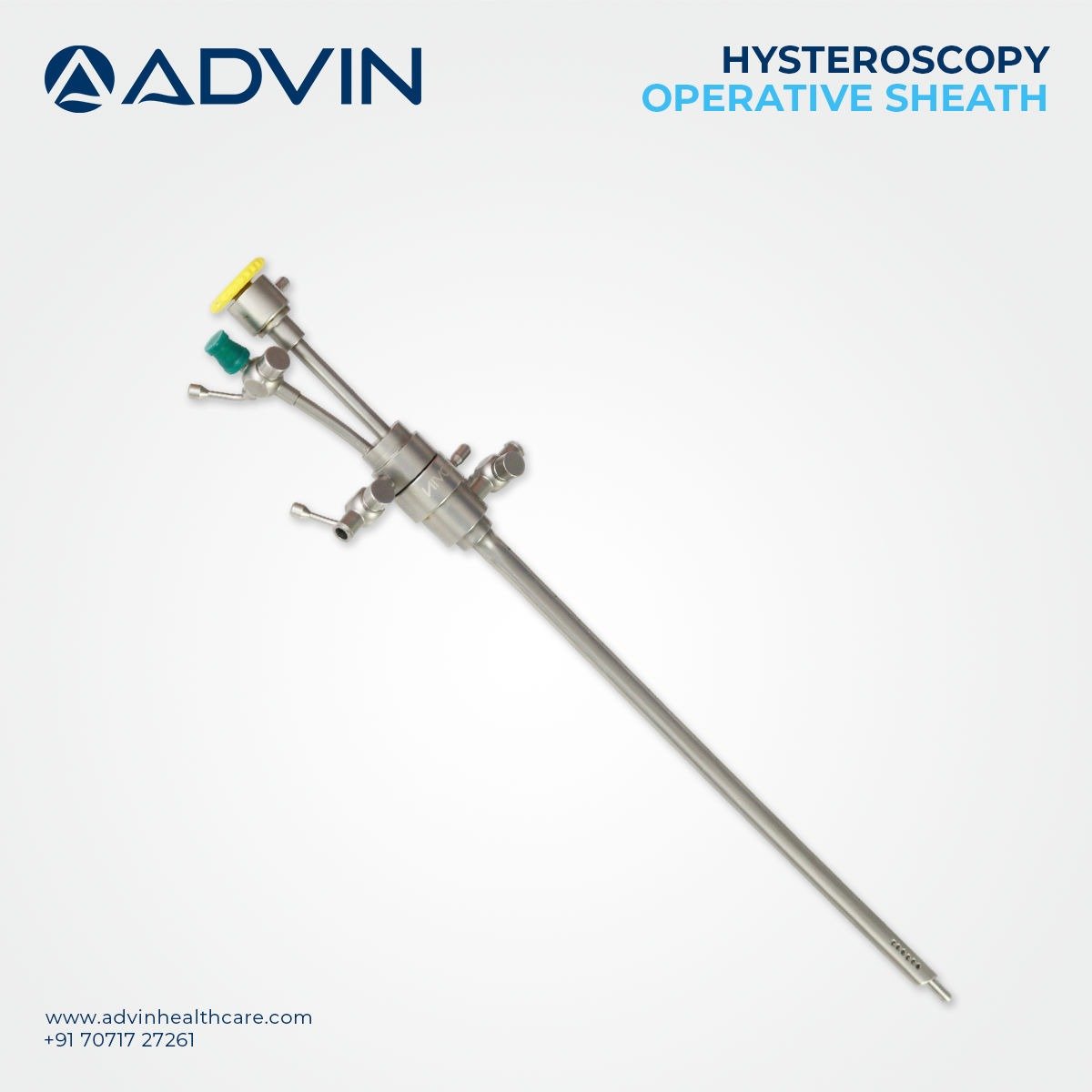 advinhealth's tweet photo. Advin Health Care β Hysteroscopy Operative Sheath
π Website: https://t.co/5L4eMFgHye
π§ Email: urology@advinhealthcare.com
π¬ WhatsApp: +91 7071727261
#advinhealthcare #gynecology #hysteroscopy #operative #sheath #hysteroscopysheath #hysteroscopic #hysteroscopicinstruments https://t.co/7rfuFSGH55
