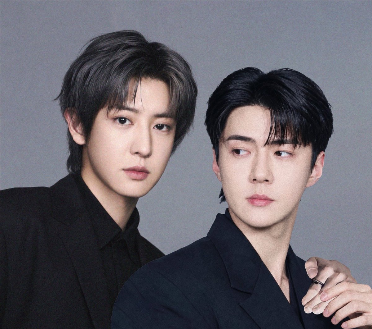 flatlinedear's tweet photo. my first ever manips whew ☝️ sechan!! https://t.co/LH25pnFce4