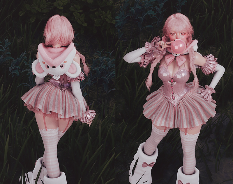 Goldrine_'s tweet photo. bubble gum gummy bear :) 
#aion2 #gameplay #virtualphotography https://t.co/eg8uNJatCB