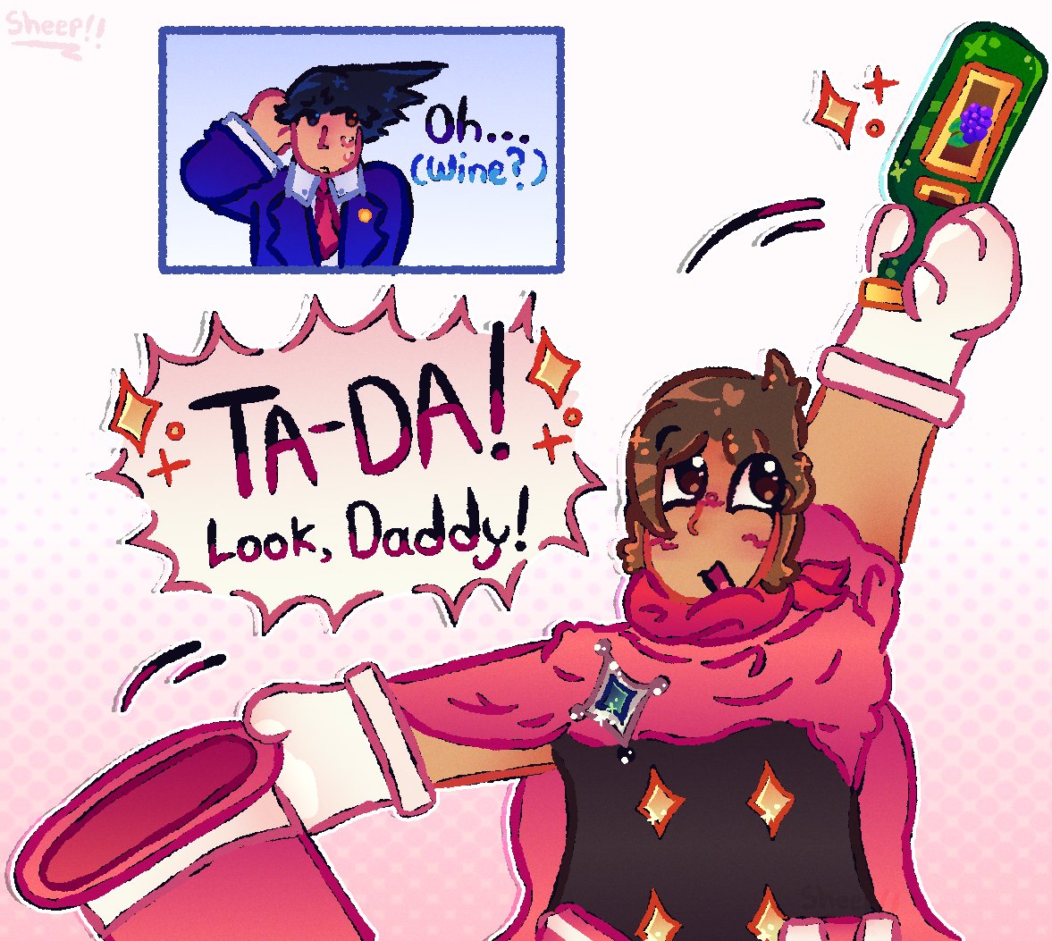 aerophobicguy's tweet photo. trucy has a magic trick to show off! ★
#aceattorney #apollojustice #trucywright https://t.co/En7lDqn22G