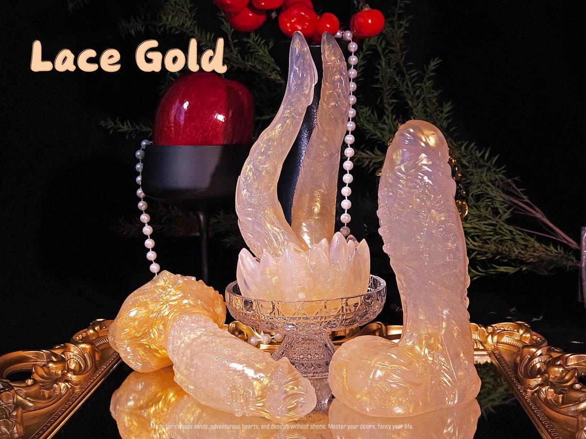 Master4Fancy's tweet photo. ✨ New limited color: Lace Gold ✨
All treats, extra sparkle.
Lace Gold is here!
Now 20% off for Halloween. https://t.co/wHFl4panuC