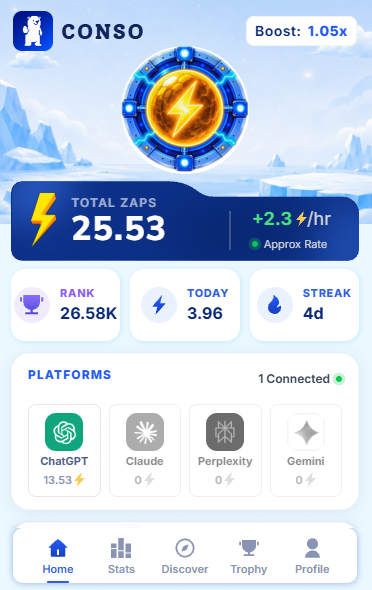 newdaybaris's tweet photo. Most Web3 rewards measure clicks. @conso_xyz is betting that reputation matters more.

Its Consumer Passport turns AI, gaming &amp; social activity into ZAPs. CONSO BOTS extend the model on @SuiNetwork, with @WalrusProtocol underneath.

Can reputation outlast points? 🐻‍❄️ https://t.co/csmggXZX96
