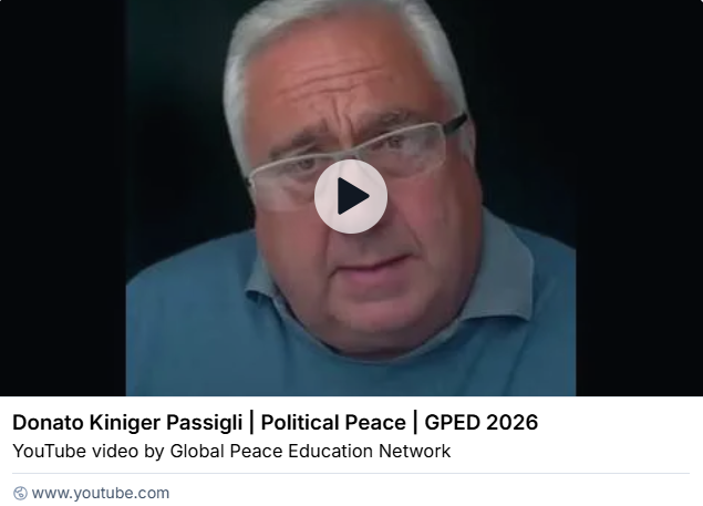 _WAAS_'s tweet photo. WAAS Vice-President Donato Kiniger-Passigli, President of GPOC, discusses practical peacemaking in conflict zones with Prof. Darlene Shelton, highlighting diplomacy and human security.

🎥 Watch: https://t.co/nl1zp0NYDq

#WAAS #GPOC #Peacebuilding #HumanSecurity #Diplomacy https://t.co/WEXlCnRuf7