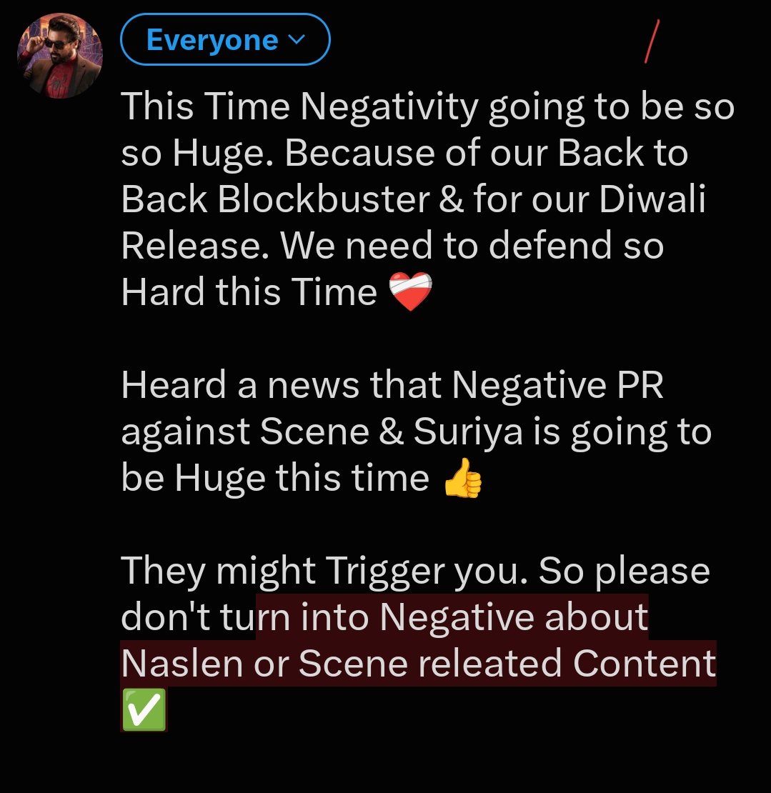 TheOneRulebegin's tweet photo. So, Enjoy our movie and don't get trigger from other side https://t.co/qlAvBtWQFt