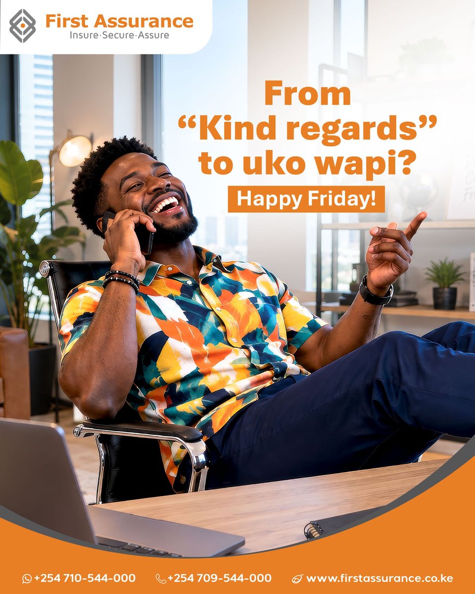 First_Assurance's tweet photo. Wherever your weekend takes you, here’s your sign to log off, switch gears and make the most of your time away from the desk.
#FirstAssurance #KeepGoing #FridayFeeling https://t.co/Wq72E4Ihwp