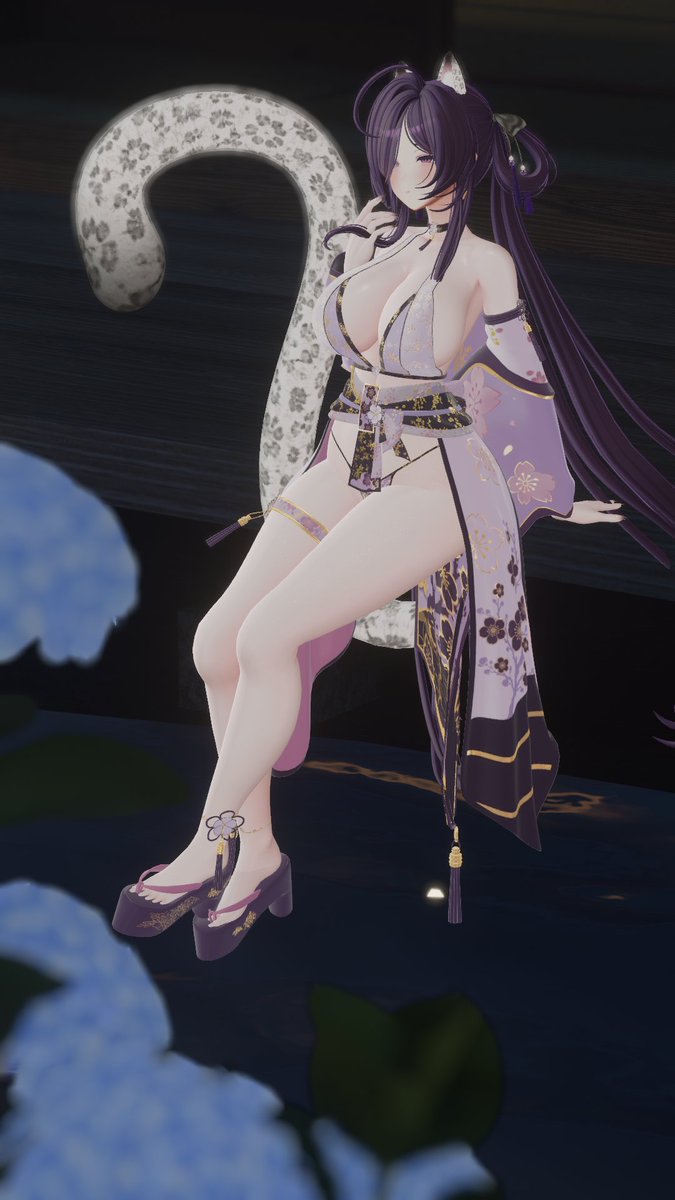 yoiyamimeiya's tweet photo. #Lulumia_vrc
#Milltina3D 
Lulumia様のRPキャンペーンで綺麗な和服をいただきました～！かわいい！ https://t.co/Xy7kmX1exA