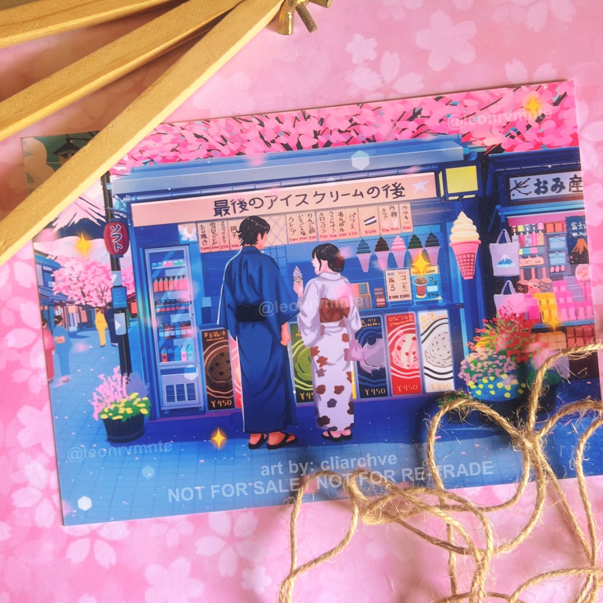 leonrvmnte's tweet photo. kaiyuri postcard <3 

artwork by @cliarchve
NOT FOR SALE / NOT FOR RE-TRADE https://t.co/OcxgEsxdUv