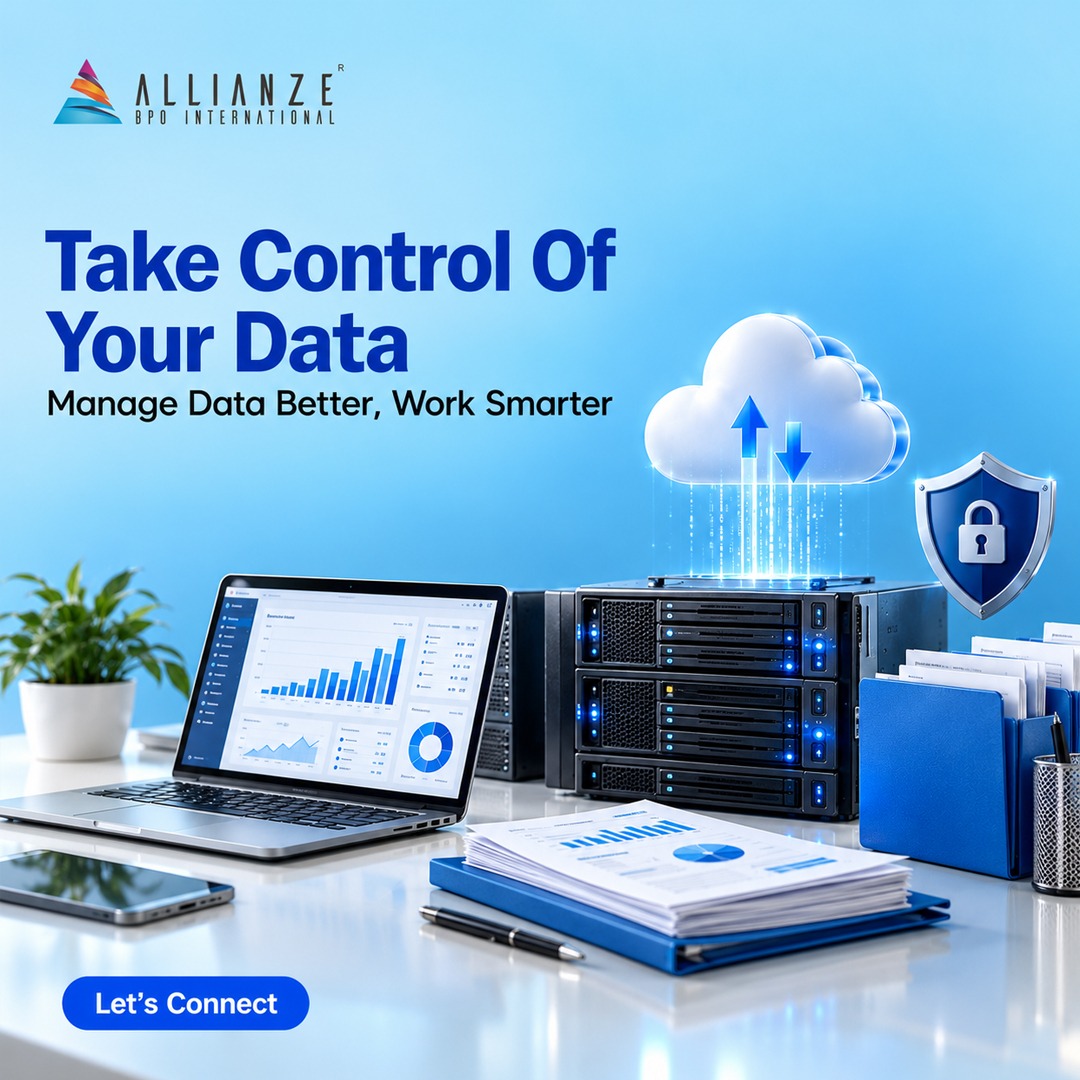 AllianzeBPO1's tweet photo. 📊 Take control of your data and work smarter.
Organize records, improve data accuracy, and simplify everyday workflows with reliable data management services from Allianze BPO International. 🗂️
#DataManagement #AllianzeBPO #DataProcessing #BusinessEfficiency https://t.co/DidcDr5Am2
