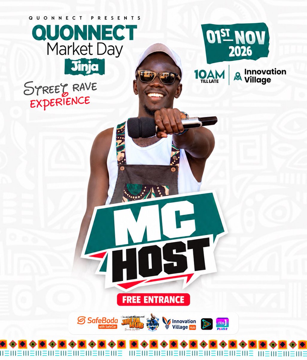 QuonnectMarketD's tweet photo. JINJA, YOUR TURN IS COMING

QUONNECT Market Day lands on 1st November with shopping, fun, and exciting experiences. Get ready

#QuonnectMarketDay https://t.co/jKMEx0estI