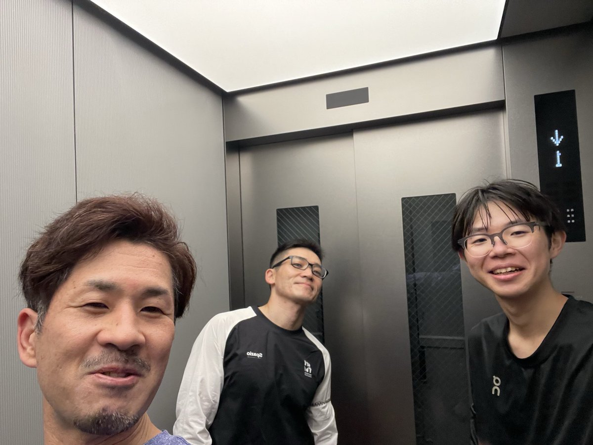 marumugisun's tweet photo. カロス三銃士⌚️参上！

2.3年ぶりに10キロ走った！
出し切った！

ありがとう😊 https://t.co/USZ7HhTfIe