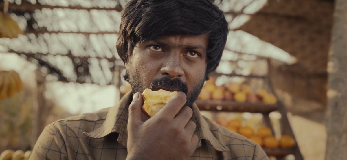 RithanKh's tweet photo. The moment Karthi sees his childhood friend in a chudidhar, something quietly shifts within him. A beautiful moment of realisation, conveyed through the slightest change in @iam_rishikanth expression.

A @karthiksubbaraj padam❤️

#DorothyOnNetflix #Dorothy https://t.co/1cvwZLI2PA