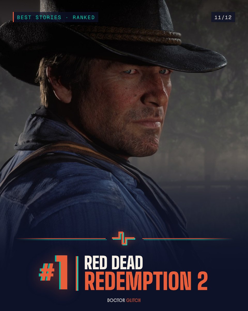 DoctorGlitchOff's tweet photo. #2 The Last of Us 
#1 Red Dead Redemption 2 

Which story hit you hardest? 👇 https://t.co/jsn67MVY44