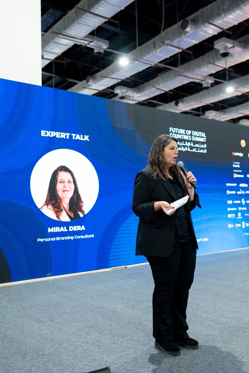 FDCSummit's tweet photo. AI do's and don'ts for building your personal brand: personal branding consultant Miral Dera at #FDCSummit2026.
#FDCSummit #PersonalBranding #AI https://t.co/jyvRMWYFvx