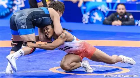 NWHOF's tweet photo. On October 23, 2025 at the U23 Women's Freestyle World Championships in Novi Sad, Serbia, Team USA wrestler Kylie Welker won her second consecutive gold medal for the event while teammates Audrey Jimenez and Jasmine Robinson each earned a silver medal.

#NWHOF50 #GirlsWrestle https://t.co/buxLgIfeK6