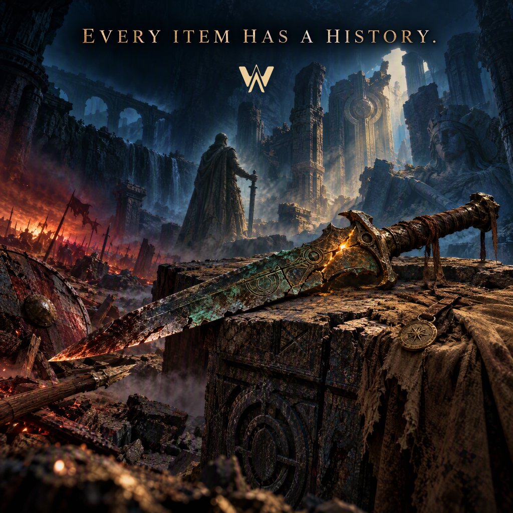 AIWORLDSGAMES's tweet photo. 🗝️ What if items had stories, not just stats?

A rare artifact could reveal a lost history. An ancient weapon could be tied to a forgotten war. Even a simple object could unlock a mystery.

Give every item a reason to matter.

👉 https://t.co/2eHVhLCfQa https://t.co/YwQoqLmL2O