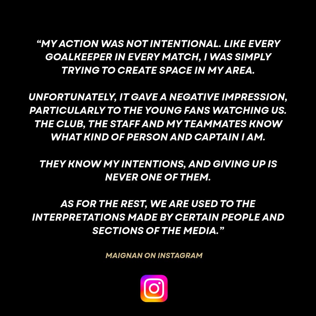 SleeperACMilan's tweet photo. 🚨🇫🇷 Mike MAIGNAN on IG 👇🏻 https://t.co/8ufOEw83HX