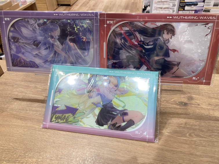 sofmap_girls's tweet photo. 【グッズ入荷情報】

『鳴潮』

エイメスやリュークを中心としたグッズが多数入荷いたしました✨✨

6F鳴潮コーナーにてアクスタや缶バッジやぬいぐるみもございます

秋葉原にお越しの際はぜひ当店までお立ち寄りください❣️

#鳴潮 #エイメス #リューク・ヘルセン https://t.co/xgnP5SyFms