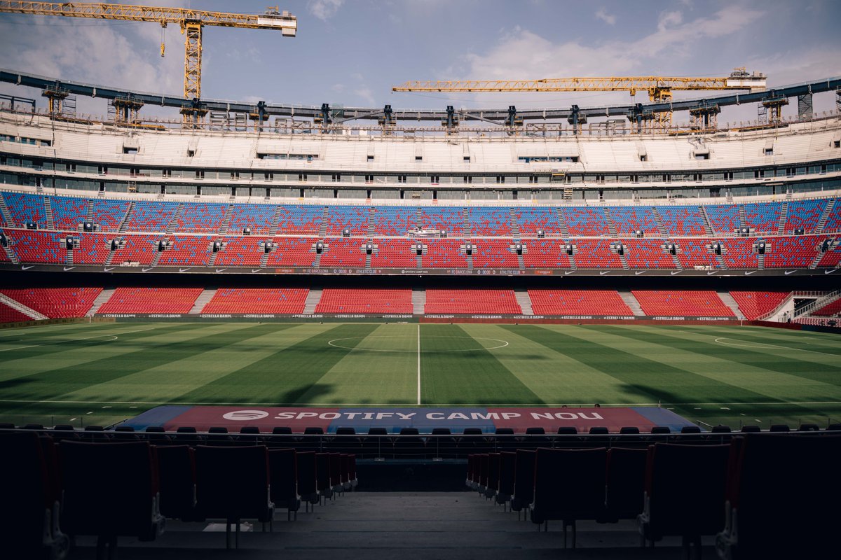 FCBarcelona's tweet photo. ℹ️ Information and travel advice on how to get to Spotify Camp Nou.

🔗 https://t.co/wTRTXMtuJg https://t.co/lTINXBedmr