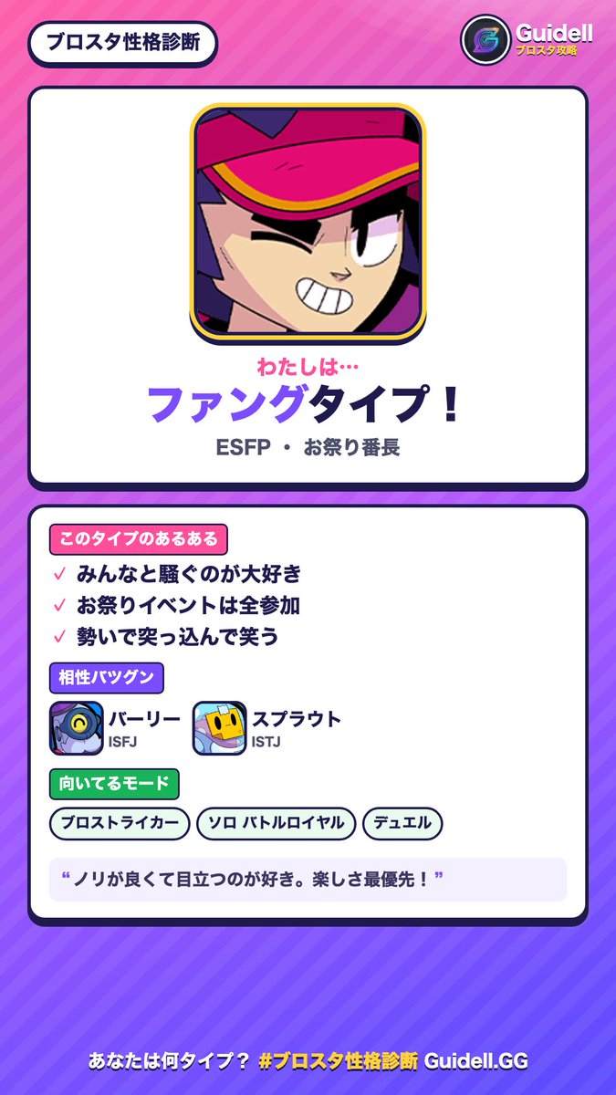 konbuuuuuught's tweet photo. いややっぱどのサイトでも何回やってもESFPだよな？なんで自称MBTI全知ニキに自称ESFPとか言われないといけないの？ https://t.co/wZ3igUwAcZ