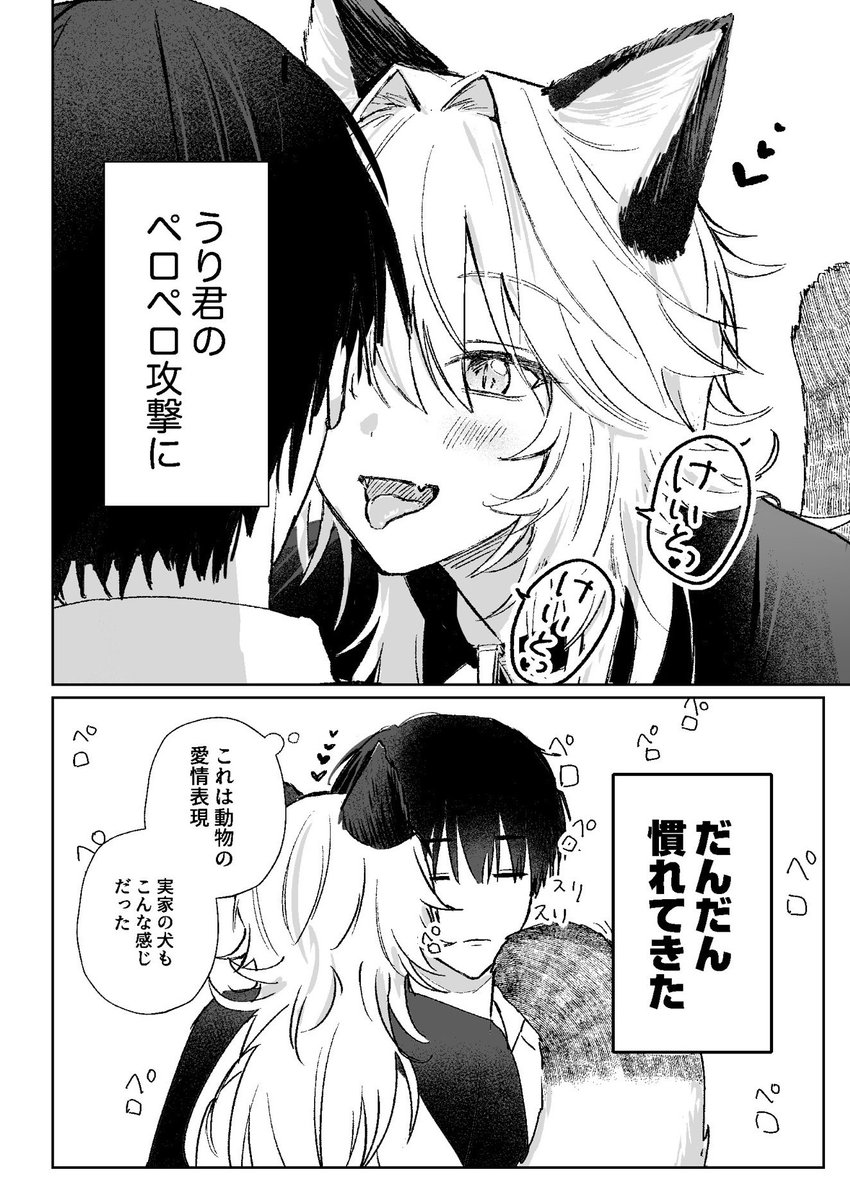 ne__a2's tweet photo. ペロペロ攻撃 https://t.co/BzfMByyOzG