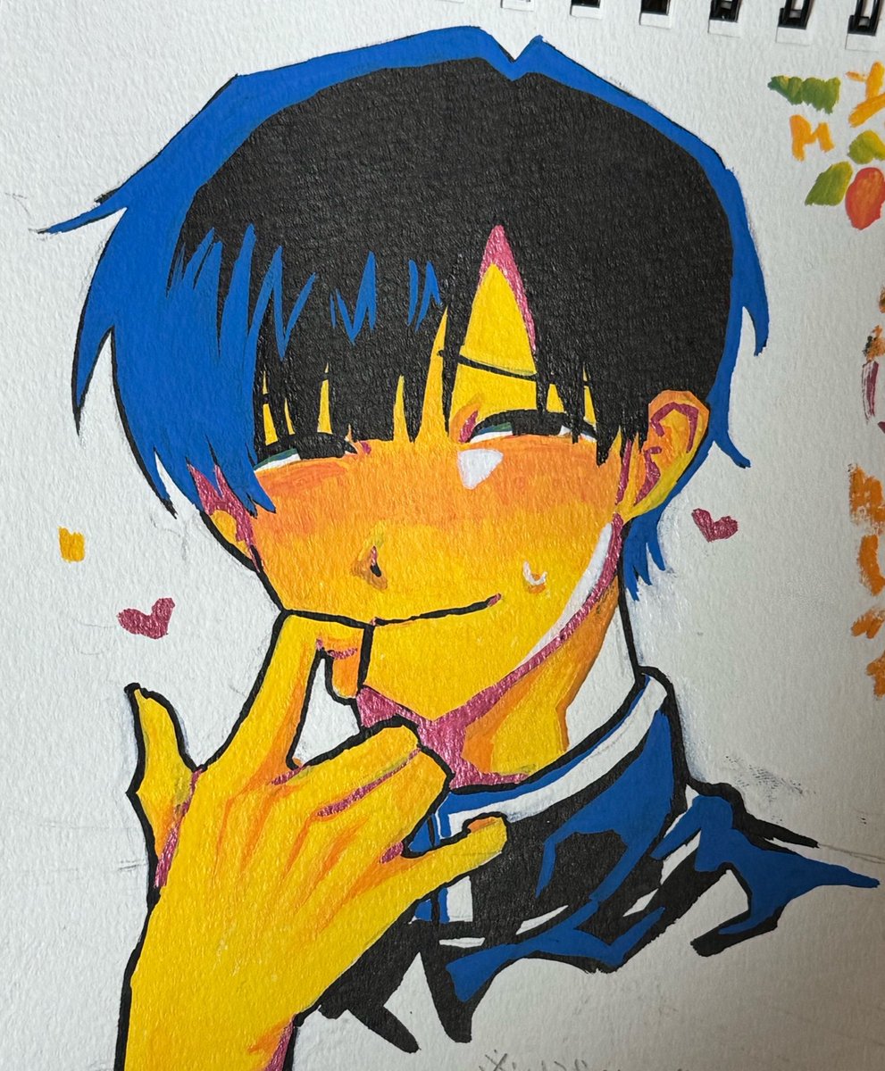 samugasamugatta's tweet photo. 色数足りなかった落書き
#️⃣ぎなさんに描いたよ https://t.co/L06aFpWPD8