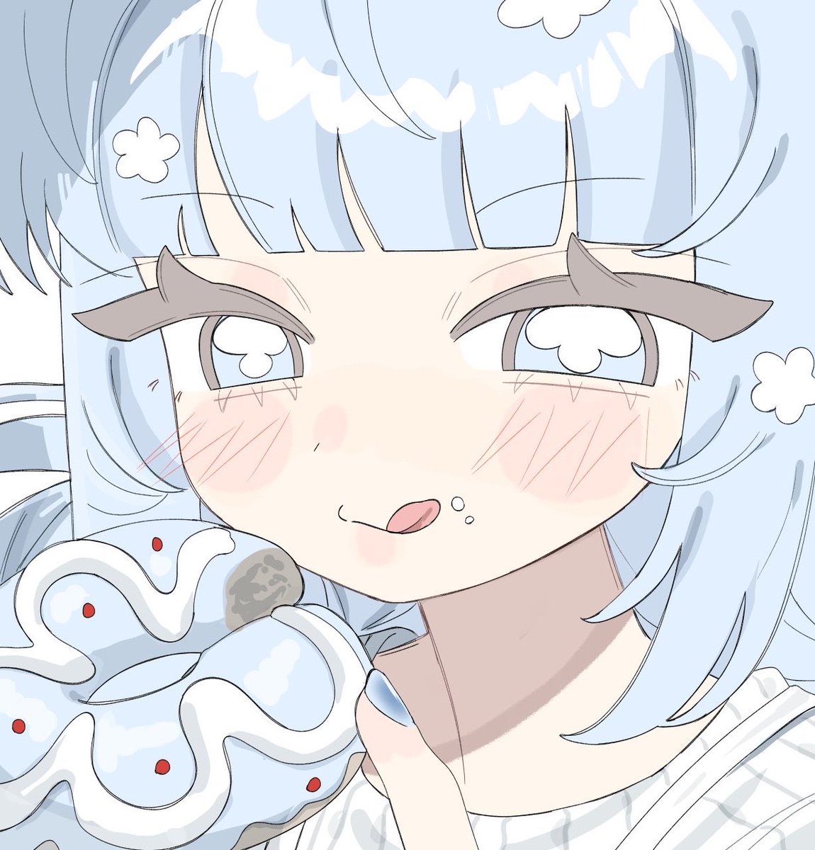 hug_tto's tweet photo. 私の絵、嘘みたいに目がでかい https://t.co/DUmIeWtUpv