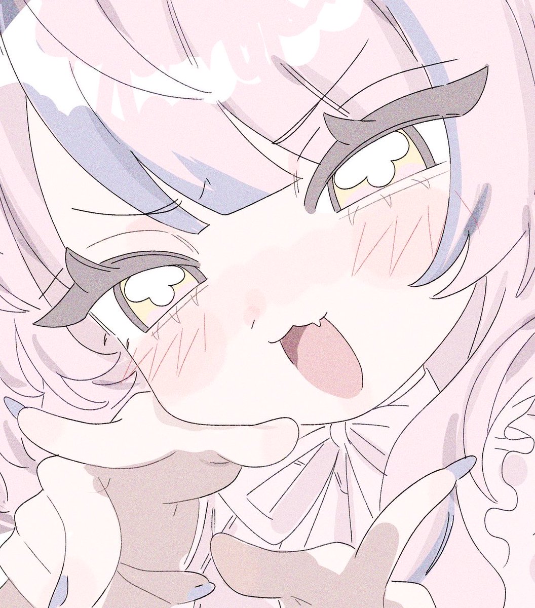hug_tto's tweet photo. 私の絵、嘘みたいに目がでかい https://t.co/DUmIeWtUpv