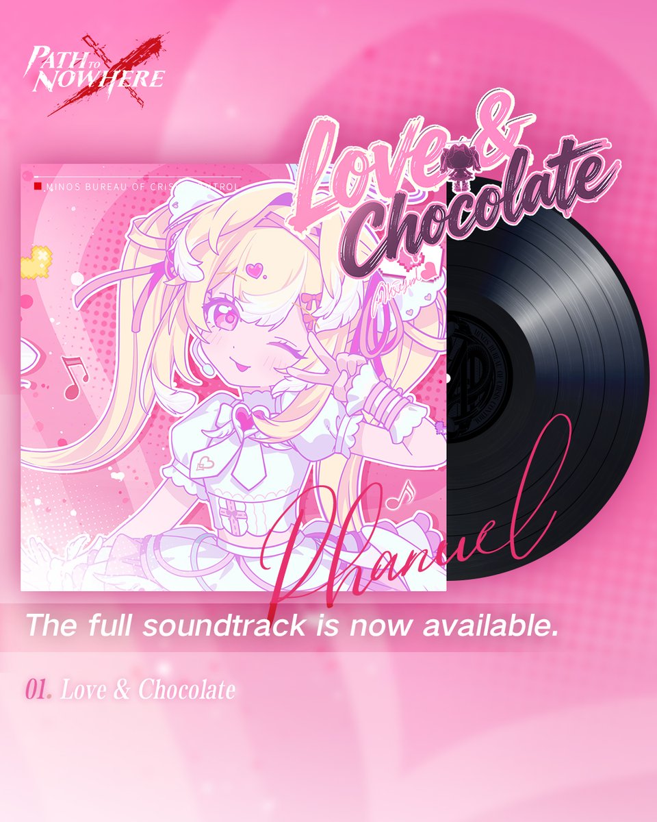 PathtoNowhereEN's tweet photo. ■ MBCC Announcement

Chief, Love &amp; Chocolate OST is now available.

OST link: https://t.co/4nUhtmlyS8

#PathtoNowhere #PTN #HeartbeatsONAIR https://t.co/uL4GQ1fx0r
