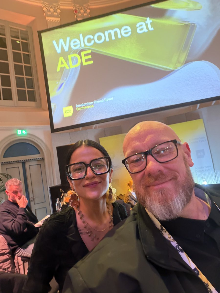 MickKill's tweet photo. Great catching up with Rufy Ghazi at ADE (Amsterdam Dance Event)! 🎧🔥🇳🇱

Dropped in for an insightful conversation about this year’s Electronic Music Report, the evolving global electronic music landscape, and the opportunities ahead! 🌍🎶

So much happening across the industry, with lots of exciting developments already building for 2027! 🚀✨

Always inspiring to connect, exchange ideas and look at how we can continue pushing music, culture and the industry forward.

2027 is shaping up to be exciting… watch this space! 👀🔥

#ADE2026 #AmsterdamDanceEvent #RufyGhazi #ElectronicMusic #ElectronicMusicReport
