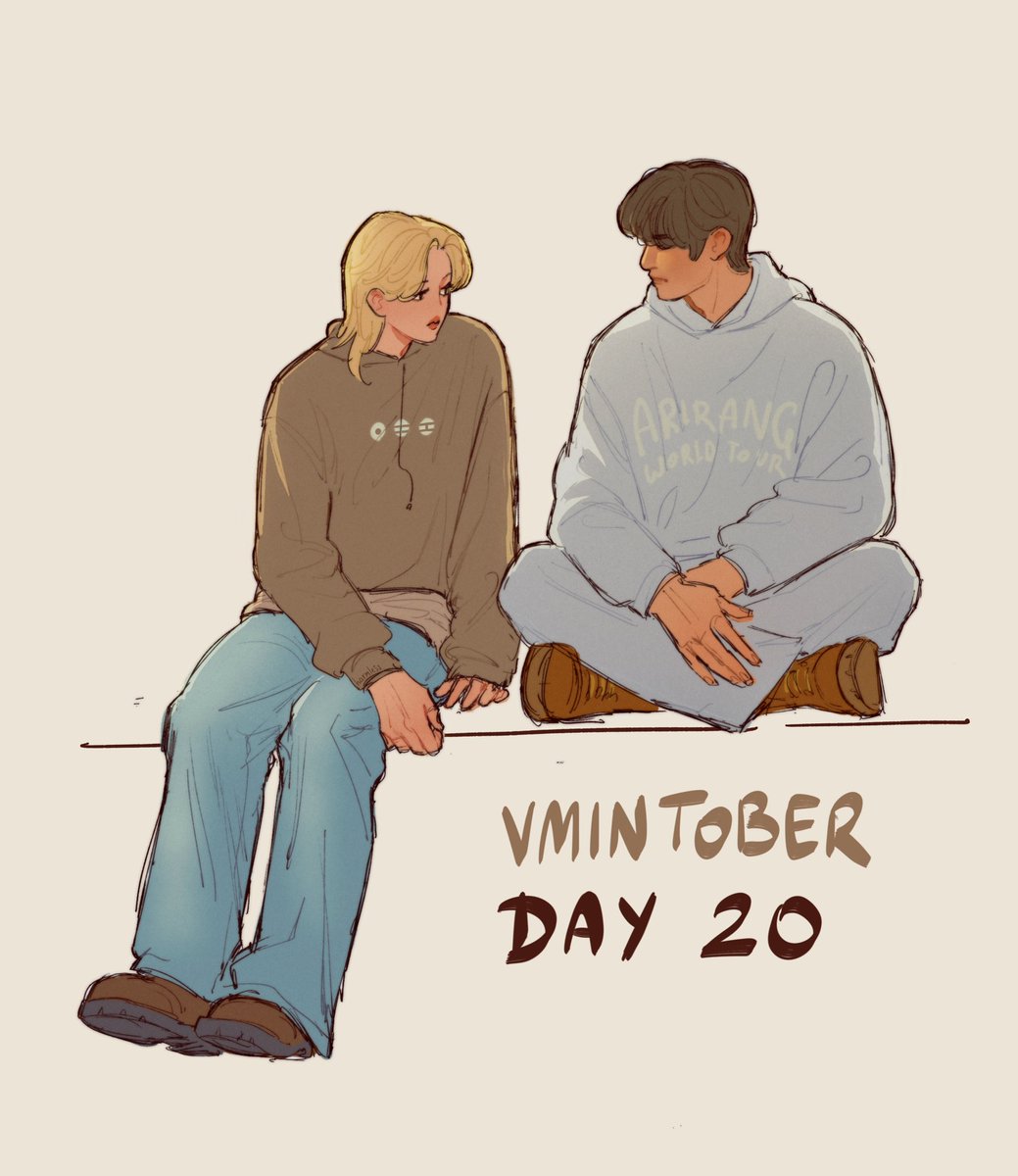 imharmlessfr's tweet photo. Vmintober day 20 sketch
I’m behind again but I’m having a blast
#btsarirang #vmin #vminfanart #taehyung #jimin #95z #구오즈 https://t.co/EBf4eGbhHM
