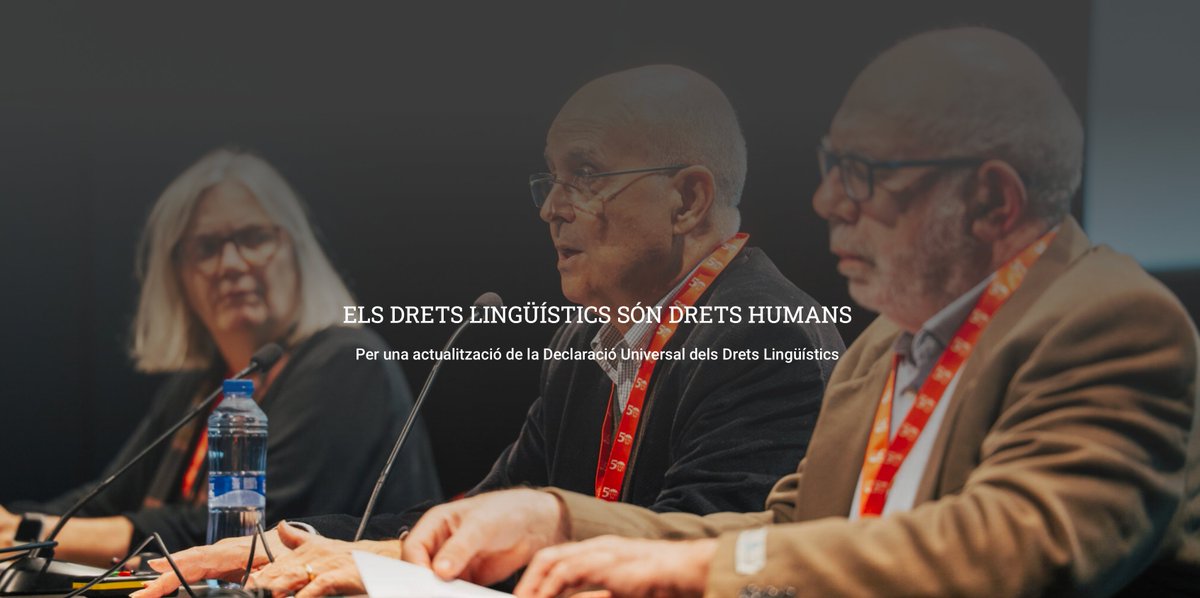 ocbcat's tweet photo. L’OCB és una de les entitats que donen suport a l’actualització de la Declaració Universal dels Drets Lingüístics (DUDL), impulsada pel CIEMEN i el PEN Català, que aquests dies reuneix a Barcelona experts d’arreu del món, coincidint amb el 30è aniversari de la seva proclamació. Avui horabaixa se’n celebra un acte commemoratiu. 'Els drets lingüístics són drets humans'.

ℹ️ Més informació: https://t.co/zP8rMUbY9L