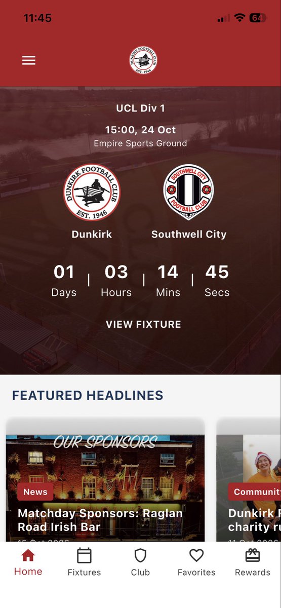 Dunkirk_FC's tweet photo. Bring your big coat and support the lads. 3pm KO. Huge thanks to @GedDowling1 and @raglanroaduk for sponsoring tomorrow’s game. See you all Trent-side. https://t.co/6f3hvHtRjp