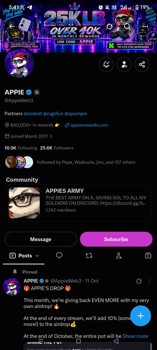 dazzxchain's tweet photo. @AppieWeb3 followed you with notifs on! @AppieWeb3

happiest birthday, wishing you the best in life and more birthday to come, enjoy your day chads 🫡 https://t.co/0QOG377qsE