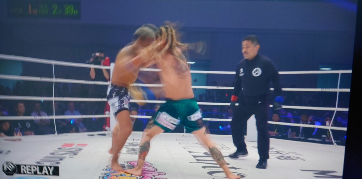 mizuneko_MMA's tweet photo. えー！！！バッティングで終わりかよー！！もっと見たいよー!!

#弘輝vs山口侑馬
#アンリミテッド
#UNLIMITED
#KNOCKOUT69 https://t.co/8BBye3lXfW