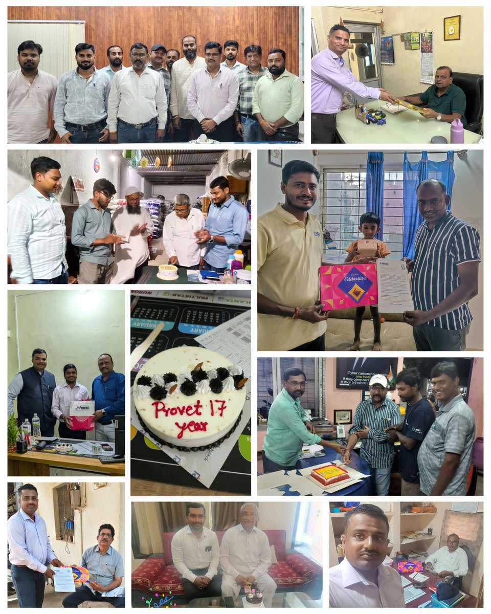 provetppl's tweet photo. Provet Day Celebrations with our valued partners!
The true joy of a milestone lies in sharing it with those who helped make it possible.
#Provetpharma #ProvetDay #Provet17thanniversary #CelebratingTogether #SharedSuccess #CustomerAppreciation #MilestoneMoments https://t.co/SxsY98D8d8