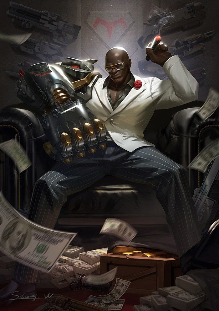 mokacc1no's tweet photo. this mf deadass whitewashed doomfist's gauntlet im crine bruh😭😭😭 https://t.co/aKTgw4awdj