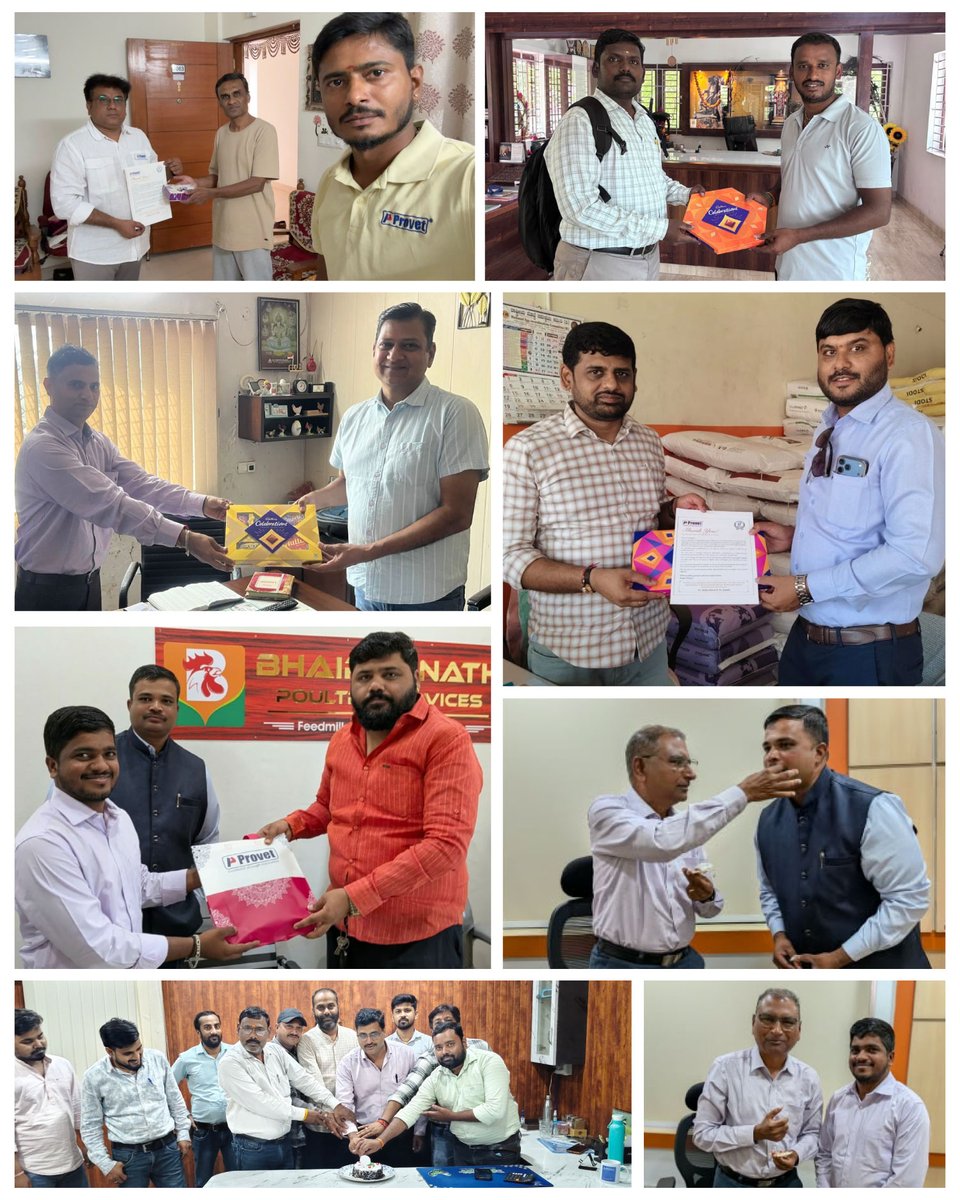 provetppl's tweet photo. Provet Day Celebrations with our valued partners!
The true joy of a milestone lies in sharing it with those who helped make it possible.
#Provetpharma #ProvetDay #Provet17thanniversary #CelebratingTogether #SharedSuccess #CustomerAppreciation #MilestoneMoments https://t.co/SxsY98D8d8