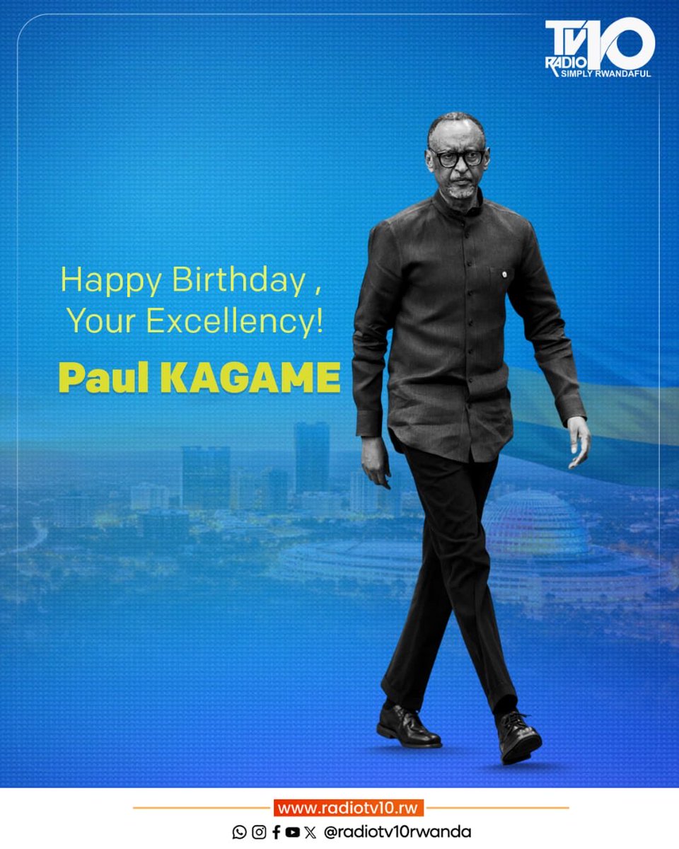 oswaki's tweet photo. Happy Birthday, Your Excellency @PaulKagame https://t.co/pEDefWMCrz