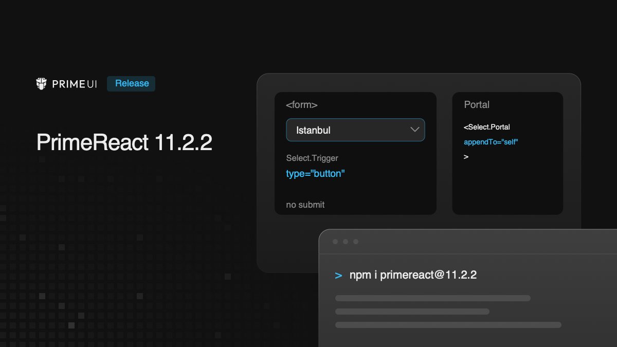 cagataycivici's tweet photo. We’re obsessed with quality in the #NextChapter, and this week shows it: close to 200 improvements across PrimeReact, PrimeNG and PrimeVue, focused on accessibility, qa and performance. Internal audit will continue...
Learn more at PrimeUI Blog.
https://t.co/enKW07dekY https://t.co/ySSf5Mocfy