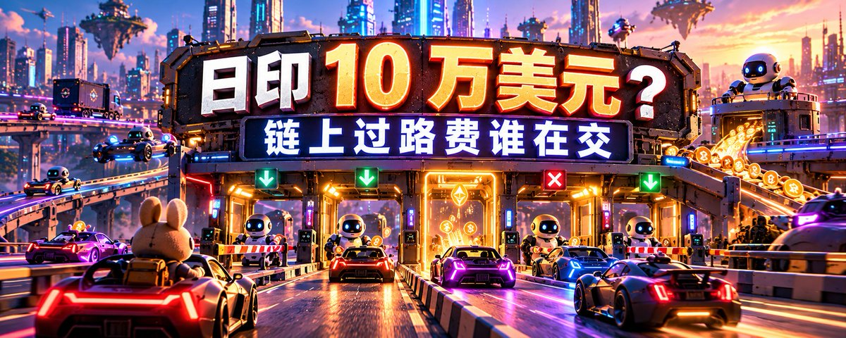 日印 10 万美元？链上过路费谁在交