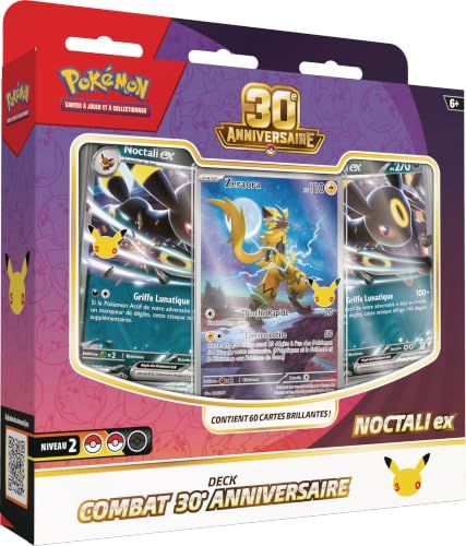 AlertEtGo's tweet photo. 📧 Invitation : JCC Pokémon - Extension 30e Anniversaire - Deck Combat - Version Noctali-ex est dispo sur Amazon à 24,99 € !
► https://t.co/t4AOI99pVS
Testez aussi:
► https://t.co/IoVZTq26Tr
► https://t.co/vq6MfcMnvp
Bons plans du jour ici ►  https://t.co/3Y8eSzsNNG #Pub https://t.co/b5FwHuNboE